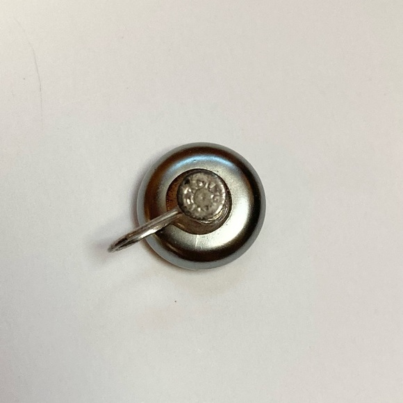 Vintage Sterling Faux Pearl Screw Back Earrings - Picture 9 of 10